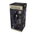 Mini Metal Butt Plug M black Alive
