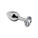 Mini Metal Butt Plug M clear Alive