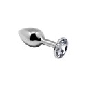 Mini Metal Butt Plug S clear Alive