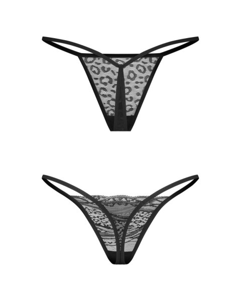 Clara 2-pak stringi S/M Obsessive