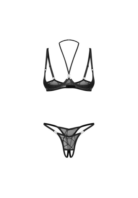 Olianna komplet 2-częściowy otwarty L/XL Obsessive