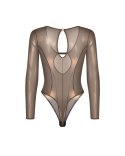 Soranna body z długim rękawem 2XL/3XL Obsessive