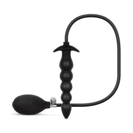 Anal Collection - Inflatable Anal Plug with Pump 20 cm - Black Easytoys