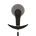 Anal Collection - Inflatable Butt Plug with Pump 8 cm - Black Easytoys