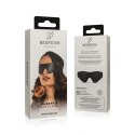 Bedroom Fantasies - Faux Leather Blindfold Black Bedroom Fantasies