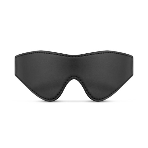 Bedroom Fantasies - Faux Leather Blindfold Black Bedroom Fantasies