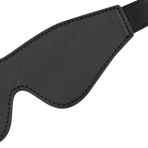 Bedroom Fantasies - Faux Leather Blindfold Black Bedroom Fantasies