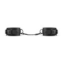 Bedroom Fantasies - Faux Leather Handcuffs Black Bedroom Fantasies