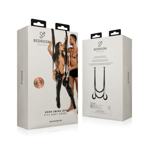 Bedroom Fantasies - Kinky Ceiling Sex Swing Black Bedroom Fantasies