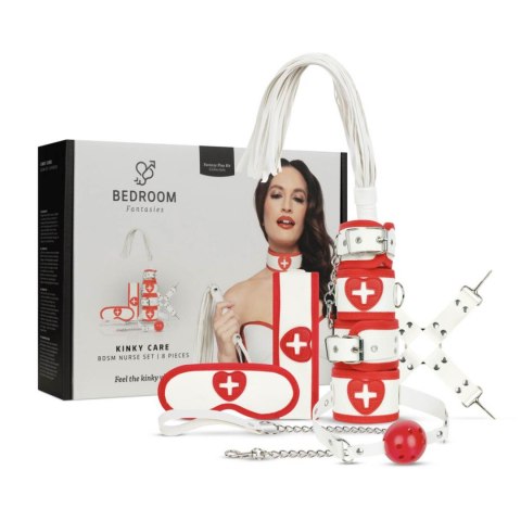 Bedroom Fantasy - 8 Piece Set Nurse White Bedroom Fantasies