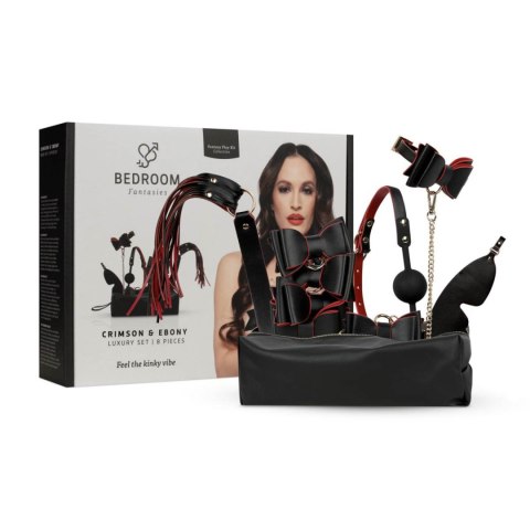 Bedroom Fantasy - 8 Piece Set Of SM Luxury Set Black Bedroom Fantasies