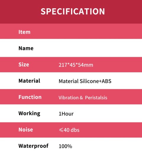Dick Red 9 vibration function B - Series Joy