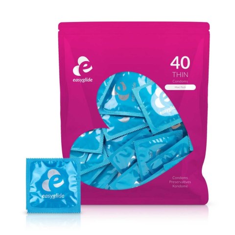 EasyGlide - Extra Thin Condoms 40 pcs EasyGlide