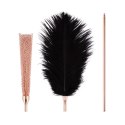 Rosy Gold - Feather Tickler & Whip - Rosegold Rosy Gold