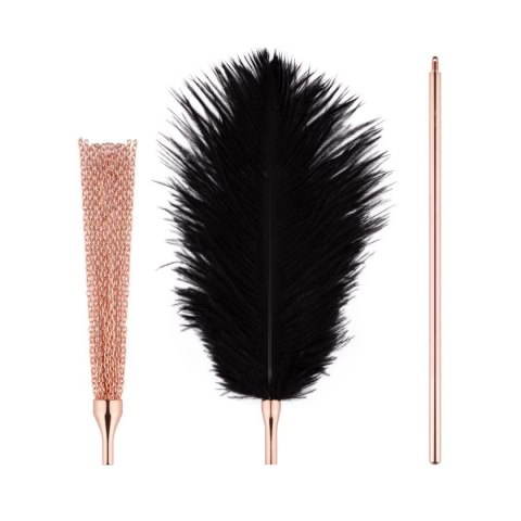 Rosy Gold - Feather Tickler & Whip - Rosegold Rosy Gold