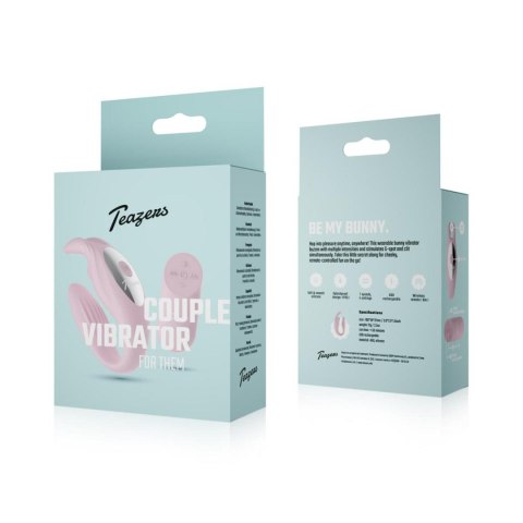 Teazers - C-Shape Toy with Rabbit and Remote Pink Teazers