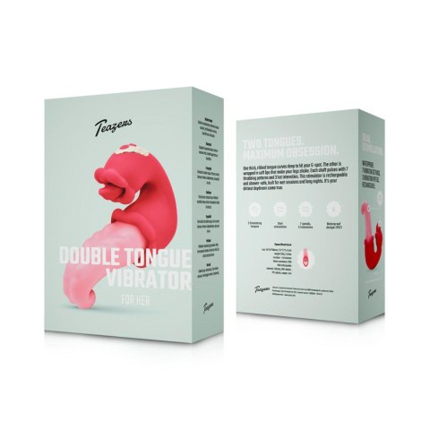 Teazers - Double Tongue Vibrator Pink Teazers