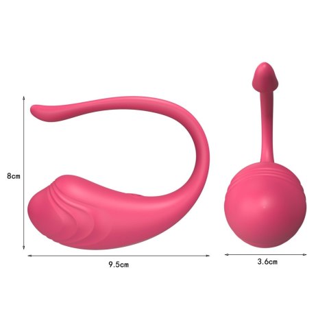 App Love Egg Purple B - Series Cute