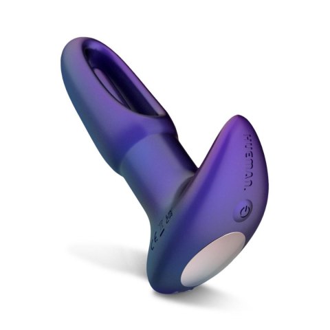Hueman - Voyager Vibrating Butt Plug With Tapping - Purple Hueman