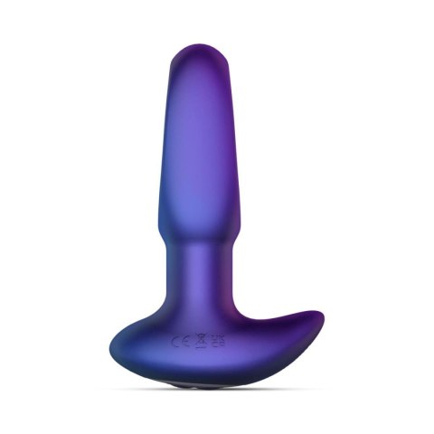Hueman - Voyager Vibrating Butt Plug With Tapping - Purple Hueman