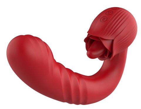 Rose Thrusting Vibrator B - Series Cute