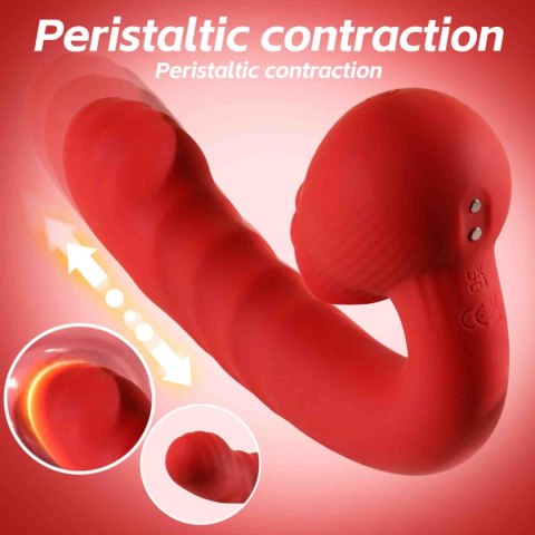Rose Thrusting Vibrator B - Series Cute