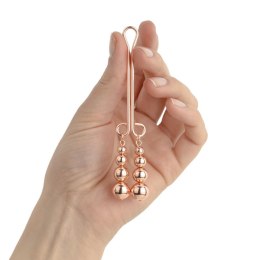 Rosy Gold - Clitoris Clamp - Subtle Weight Rosy Gold
