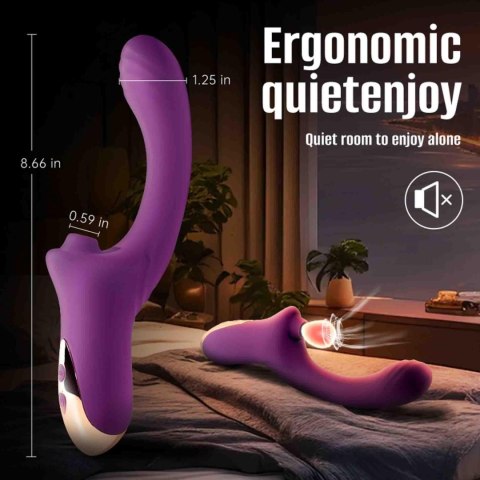 Suking G Spot Vibrator Purple B - Series Cute