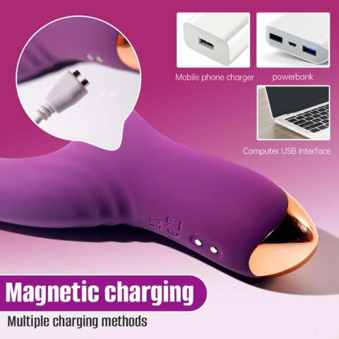 Suking G Spot Vibrator Purple B - Series Cute