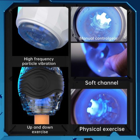 VIBRATING BALL MALE STROKER B - Series Cute