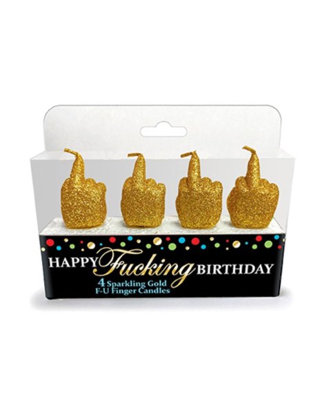 Happy F'ing Birthday Candle Set LITTLE GENIE PRODUCTIONS