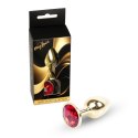 MyLove Toys - Jewellery Gold PLUG- Red MyLove Toys