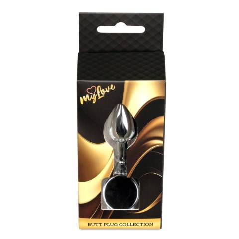 MyLove Toys - Jewellery Silver PLUG- Black MyLove Toys