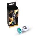 MyLove Toys - Jewellery Silver PLUG- Green MyLove Toys