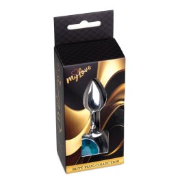 MyLove Toys - Jewellery Silver PLUG- Light Blue MyLove Toys