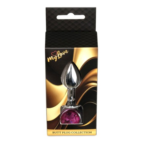 MyLove Toys - Jewellery Silver PLUG- Pink MyLove Toys