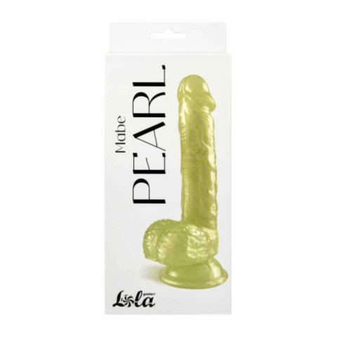 Pearlescent dildo Mabe Pearl Golden Pearl