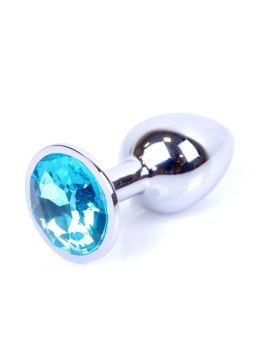 Korek Jewellery Silver PLUG- Light Blue B - Series HeavyFun