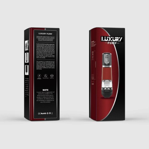 Pompka- LUXURY PUMP, PREMIUM RECHARGEABLE AUTOMATIC WATERPROOF PUMP B - Series Power