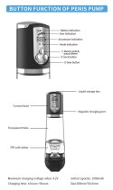 Pompka- LUXURY PUMP, PREMIUM RECHARGEABLE AUTOMATIC WATERPROOF PUMP B - Series Power