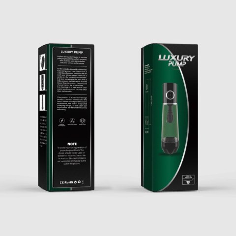 Pompka- LUXURY PUMP, PREMIUM RECHARGEABLE AUTOMATIC WATERPROOF PUMP B - Series Power