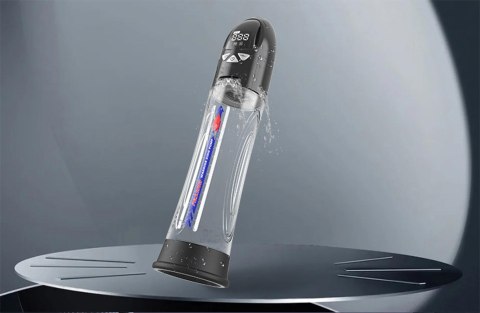 Pompka- PASSION PUMP, PREMIUM RECHARGEABLE AUTOMATIC WATERPROOF LCD PUMP B - Series Power
