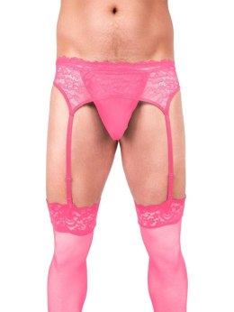 Prowler Pink Lace Garter Set Small Prowler