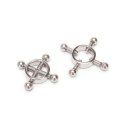 Prowler RED 4 Way Screw Nipple Clamp Prowler