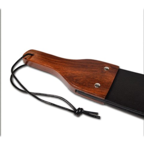 Prowler RED Leather and Wood Flapper Paddle Prowler