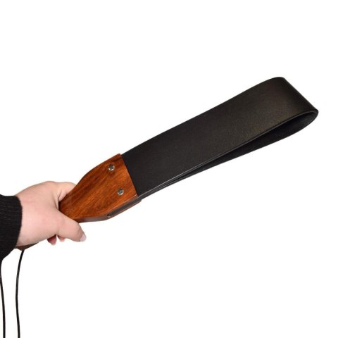 Prowler RED Leather and Wood Flapper Paddle Prowler