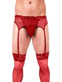 Prowler Red Lace Garter Set Xxlarge Prowler
