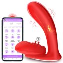 Silicone vibrator 10 vibration modes, Licking, Heating + APP control B - Series Fox