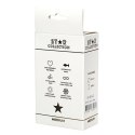 Star Collection - Pink Silicone Anal Plug M - Pink Stone Star Collection