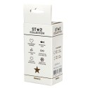 Star Collection - Purple Silicone Anal Plug S - Pink Stone Star Collection